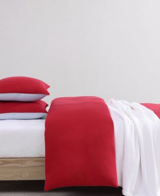 Micro Pique 3-Pc. Duvet Cover Set, King