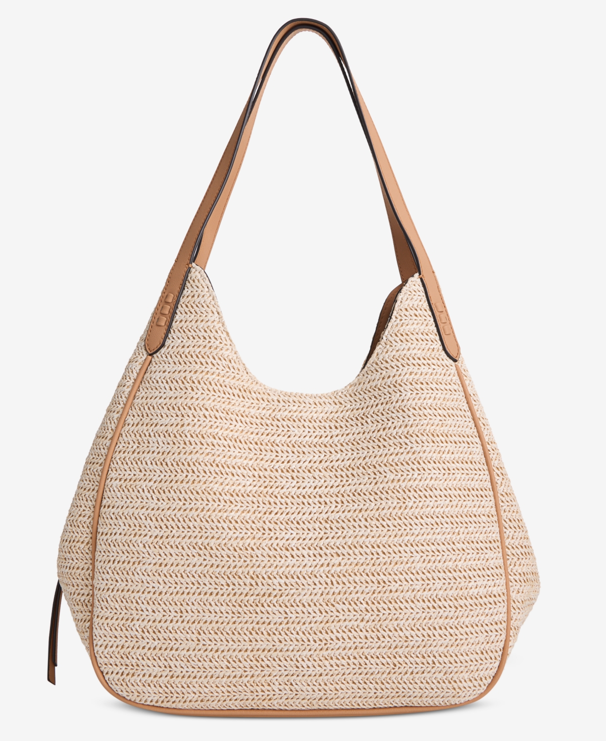 Straw Medium 4-Poster Tote, Exclusively at Macy's - Natural