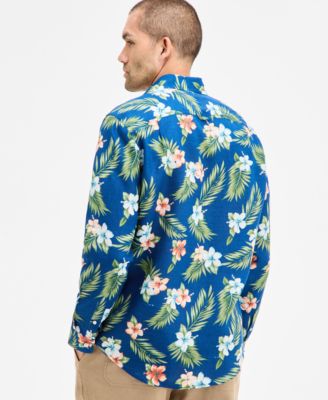 Men's Amista Floral Linen Shirt, Exclusively at Macy's