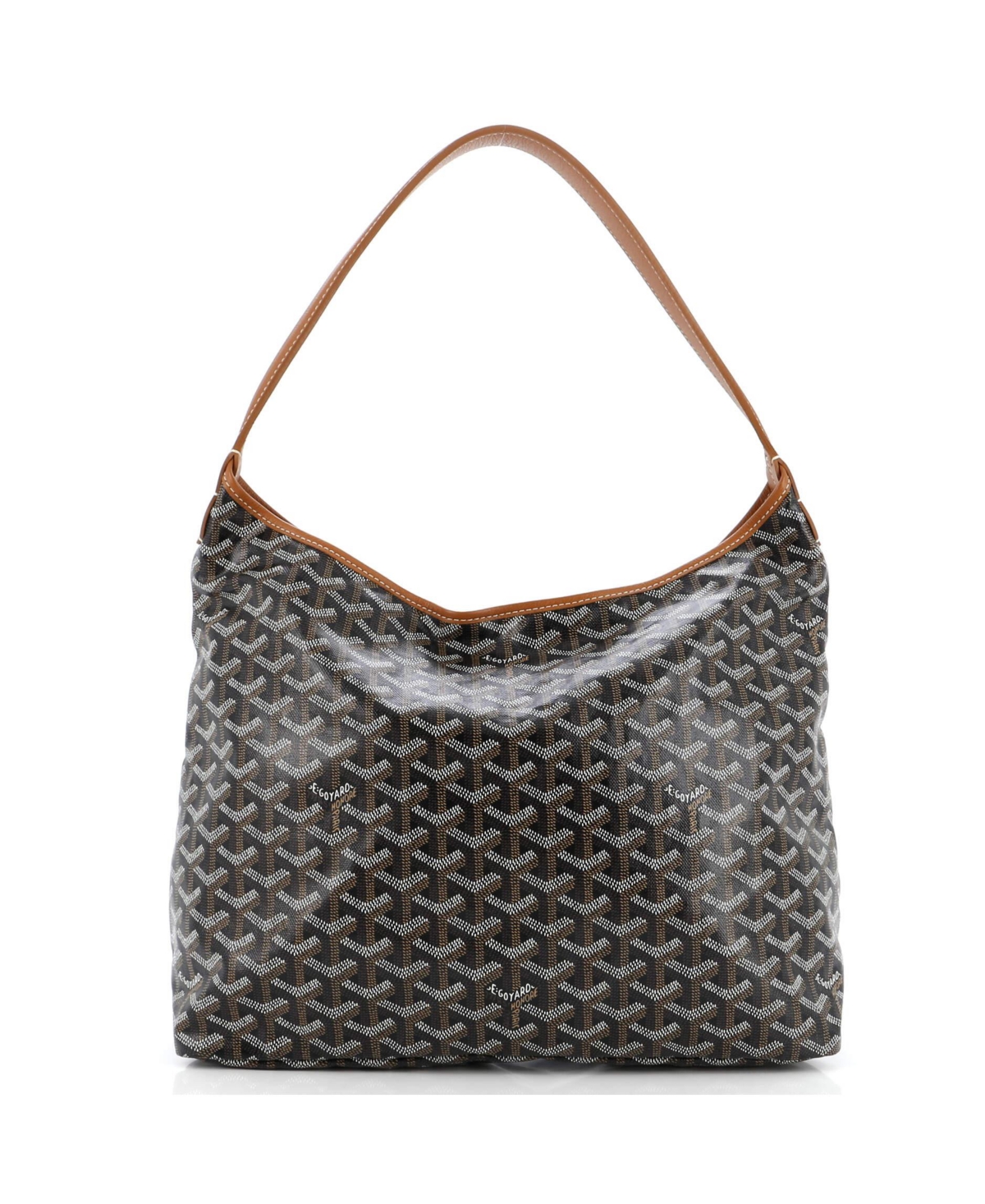 Pre-Owned Goyard Boheme Hobo Coated Canvas
