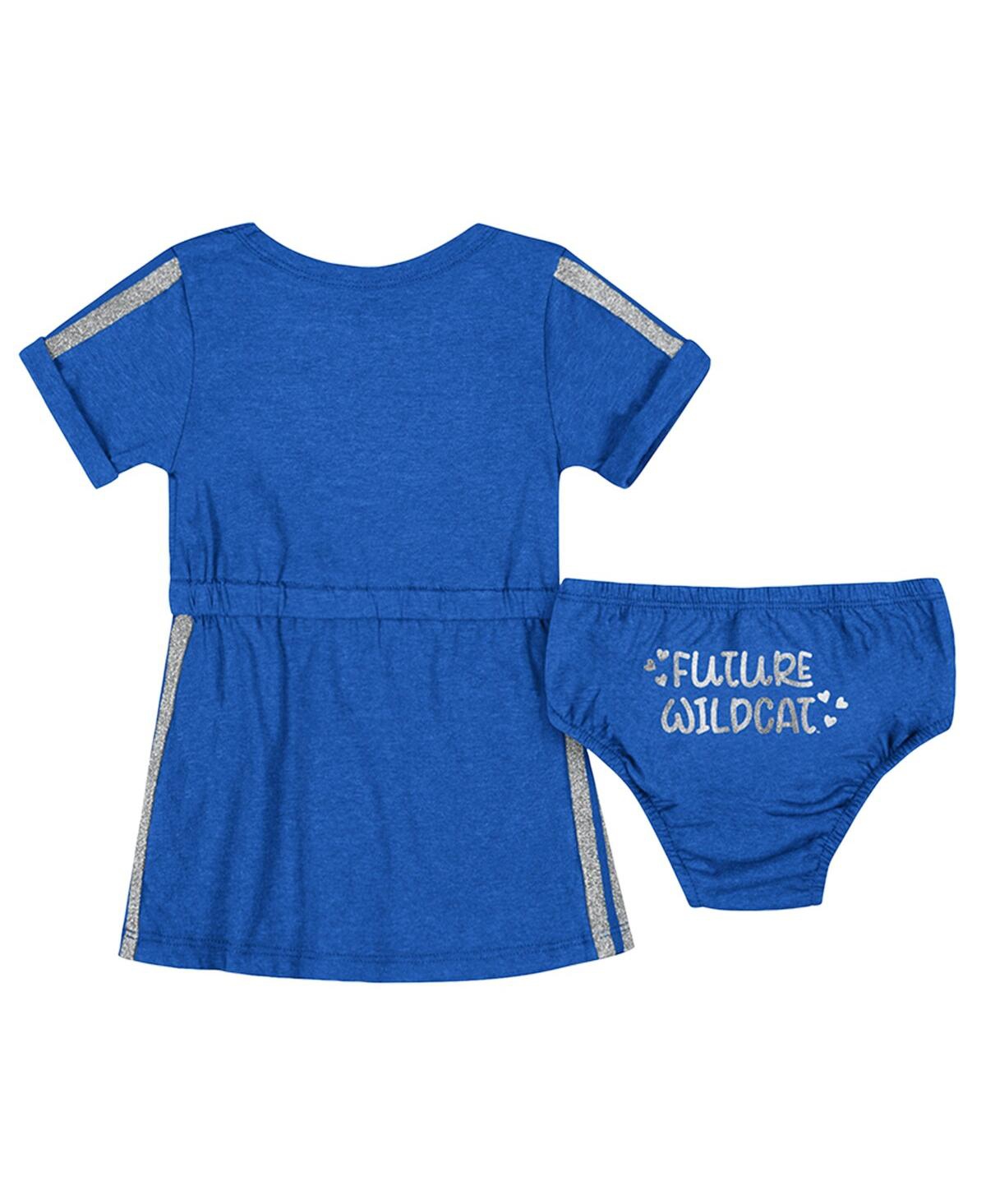 Colosseum Baby Boys And Girls Royal Kentucky Wildcats Xur Dress And Bloomer Set In Royal