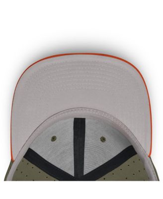 Men's Olive Clemson Tigers On-Field Dugout True Performance Fitted Hat