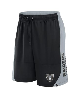 Men's Black Las Vegas Raiders No Defense Shorts