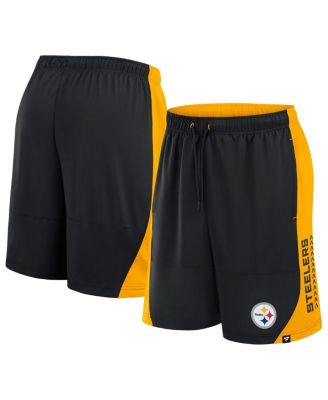 Fanatics - Men's Black Pittsburgh Steelers No Defense Shorts