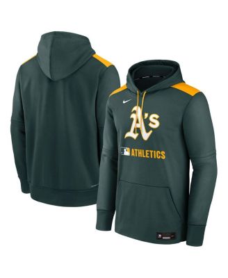 Nike - Men's Green Athletics Authentic Collection Performance Pullover Hoodie