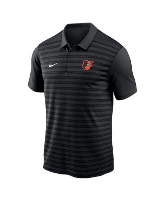 Men's Black Baltimore Orioles Authentic Collection Victory Performance Polo Shirt