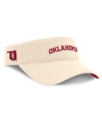 Jordan - Men's  Natural Oklahoma Sooners Primetime Ace Adjustable Visor