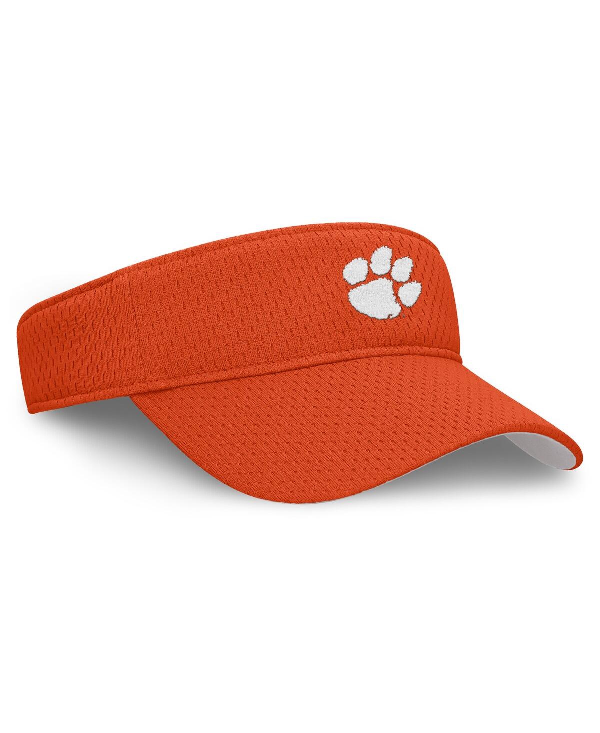 Nike Men's And Women's Orange Clemson Tigers 2025 Dugout Softball Ace Performance Adjustable Visor Hat In Orange