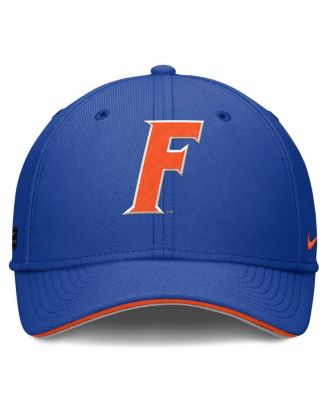 Men's Royal Florida Gators 2025 Dugout Coaches Rise Swoosh Performance Flex Hat