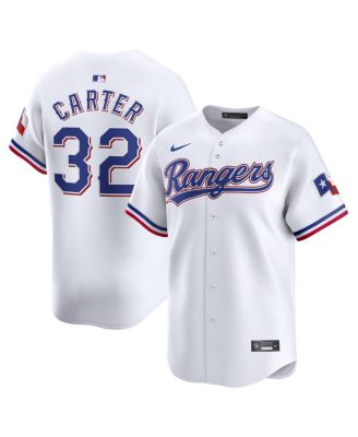 Nike - Men's Evan Carter White Texas Rangers Home Limited Player Jersey