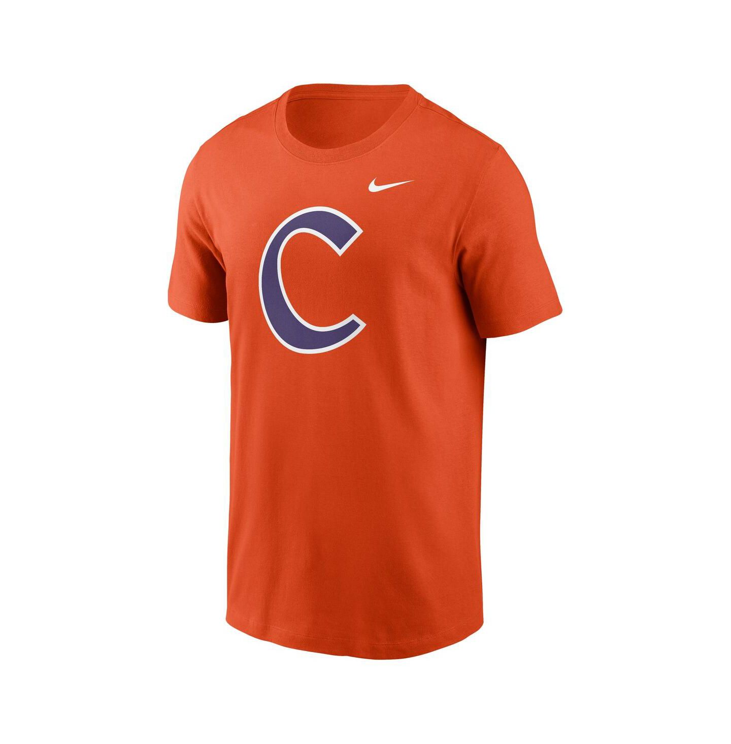 Мужская футболка Nike Orange Clemson Tigers Baseball Logo — фото 3