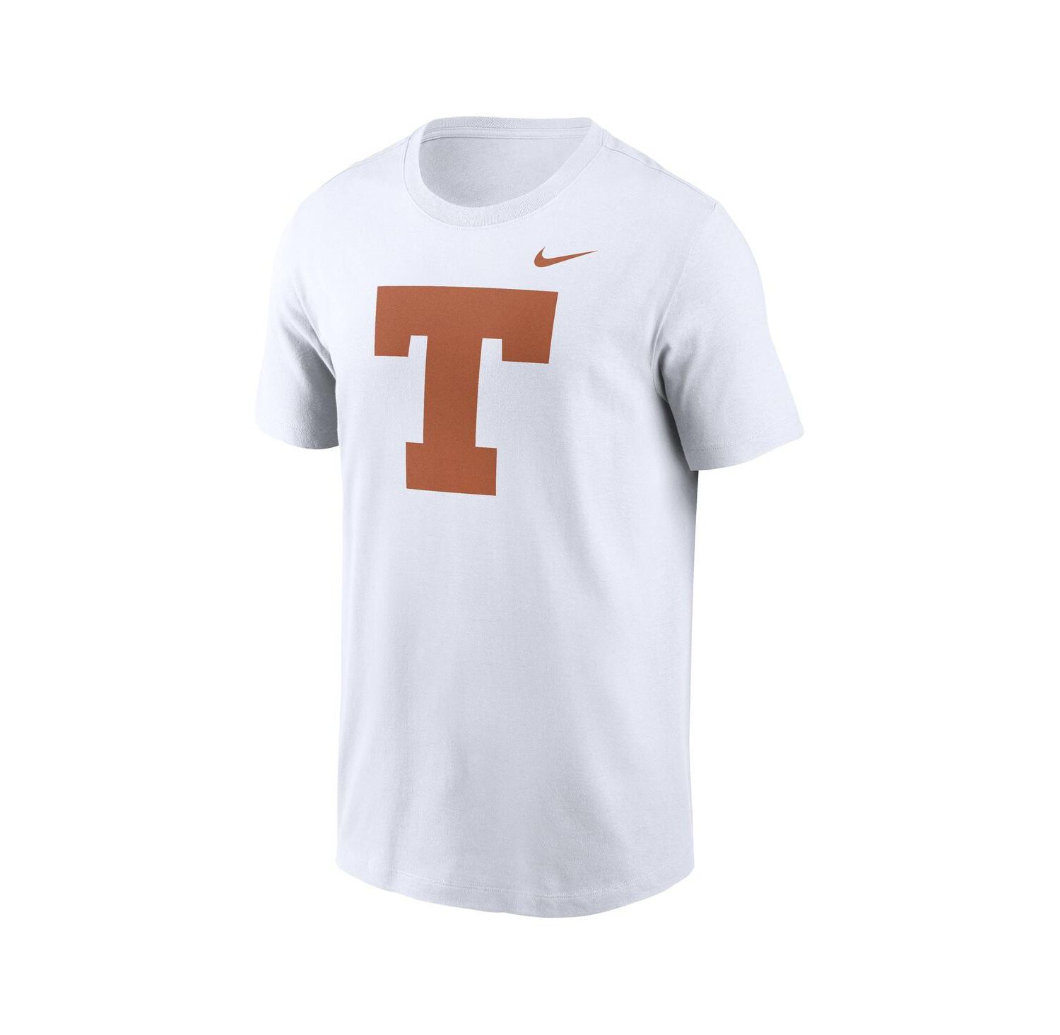 Men's White Texas Longhorns Baseball Logo T-Shirt