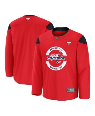 Fanatics - Men's Red Washington Capitals Home Practice Jersey
