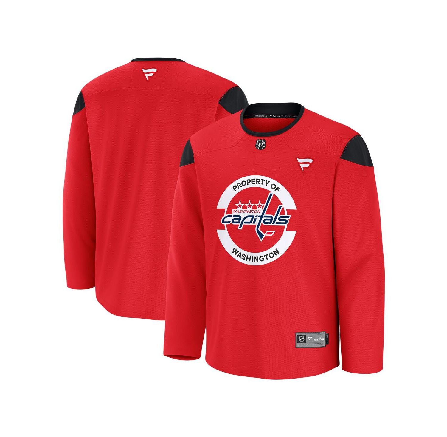 Men's Red Washington Capitals Home Practice Jersey