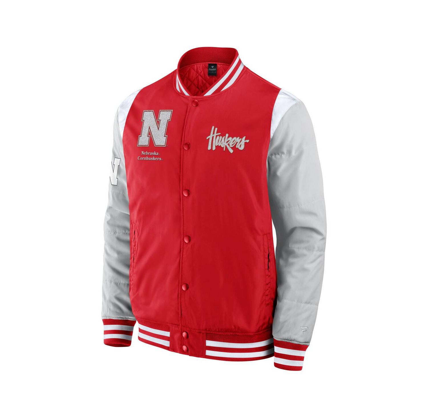 Men's Scarlet Nebraska Huskers Elements Elite Full-Snap Jacket