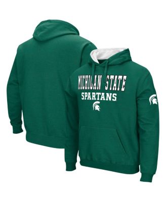 Colosseum - Men's  Green Michigan State Spartans Sunrise Pullover Hoodie