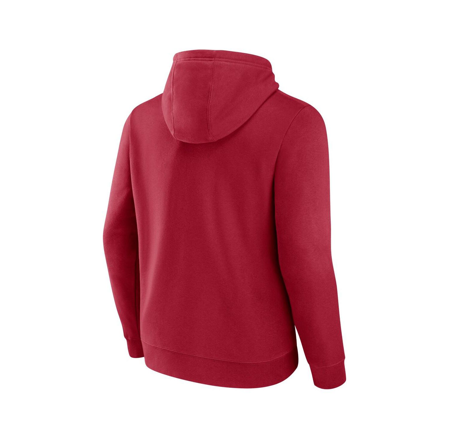 Men's Crimson Oklahoma Sooners Fleece Pullover Hoodie