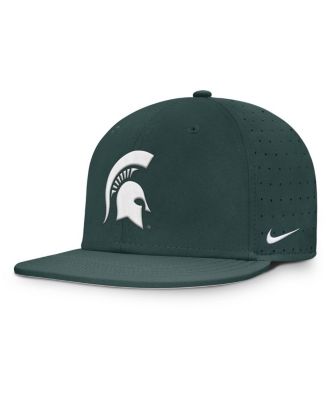Nike - Men's  Green Michigan State Spartans On-Field Dugout True Performance Fitted Hat