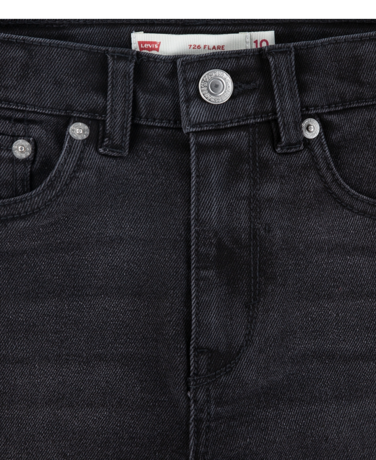 LEVI'S BIG GIRLS FADED ART FLARE JEANS 