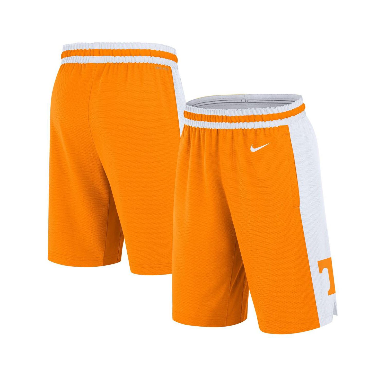 Men's Tennessee Orange Tennessee Volunteers Road Replica Performance Basketball Shorts