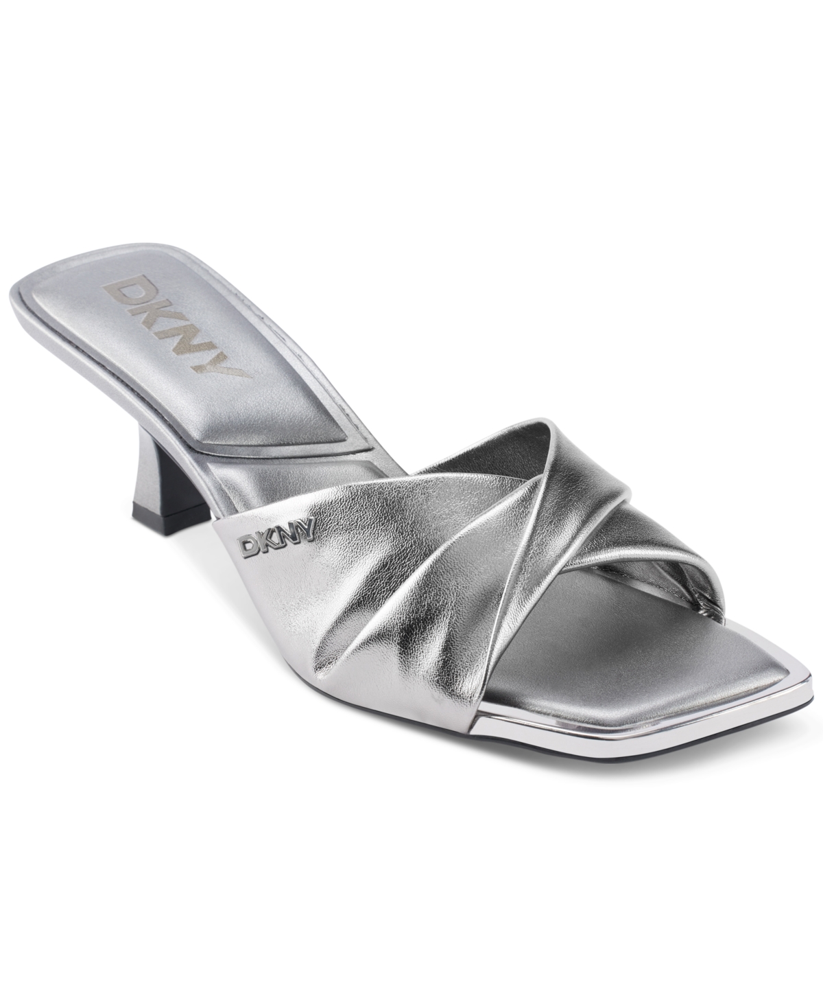 Jolaine Twist Sandals - Nickel