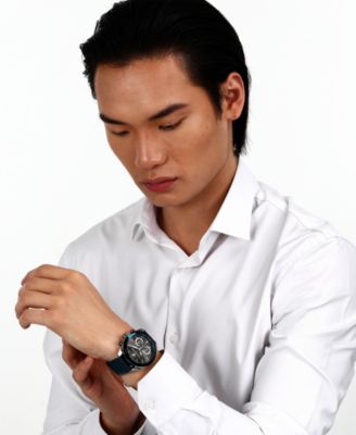 Men's Chronograph Satin Stainless Steel Watch, 45mm