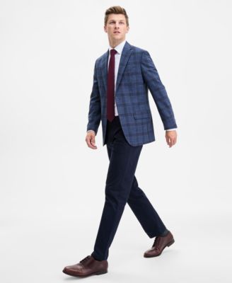 Men's Modern-Fit Check Sport Coat