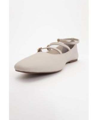 Serena Leather Mary Jane Flats