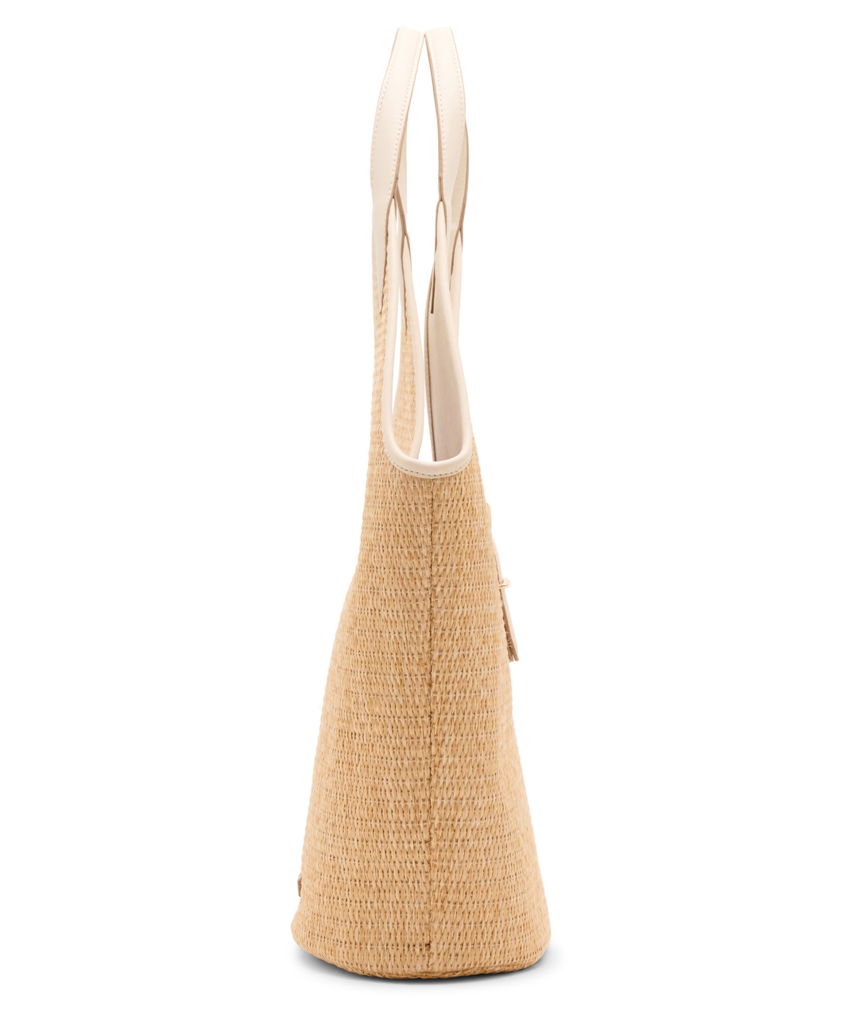 Shop Anne Klein Angular Large Hobo Bag In White