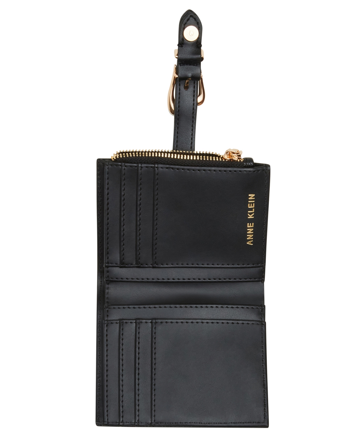 ANNE KLEIN SCULPTED CARD CASE WALLET 