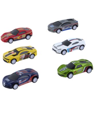 Pull Back Diecast Vehicles, 6-Pack