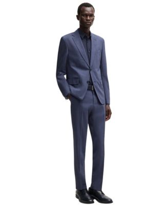 Men's Stretch Jersey Slim-Fit Dress Shirt