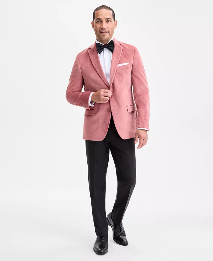 Men's Slim-Fit Velvet Sport Coat - thumbnail 7