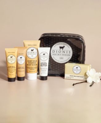 Goat Milk Vanilla Bean Travel Kit