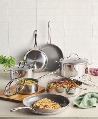 EverLast Ceramic Nonstick 11-Pc. Cookware Set