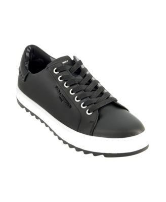 Men's Logo Plain Toe Bit Sneakers