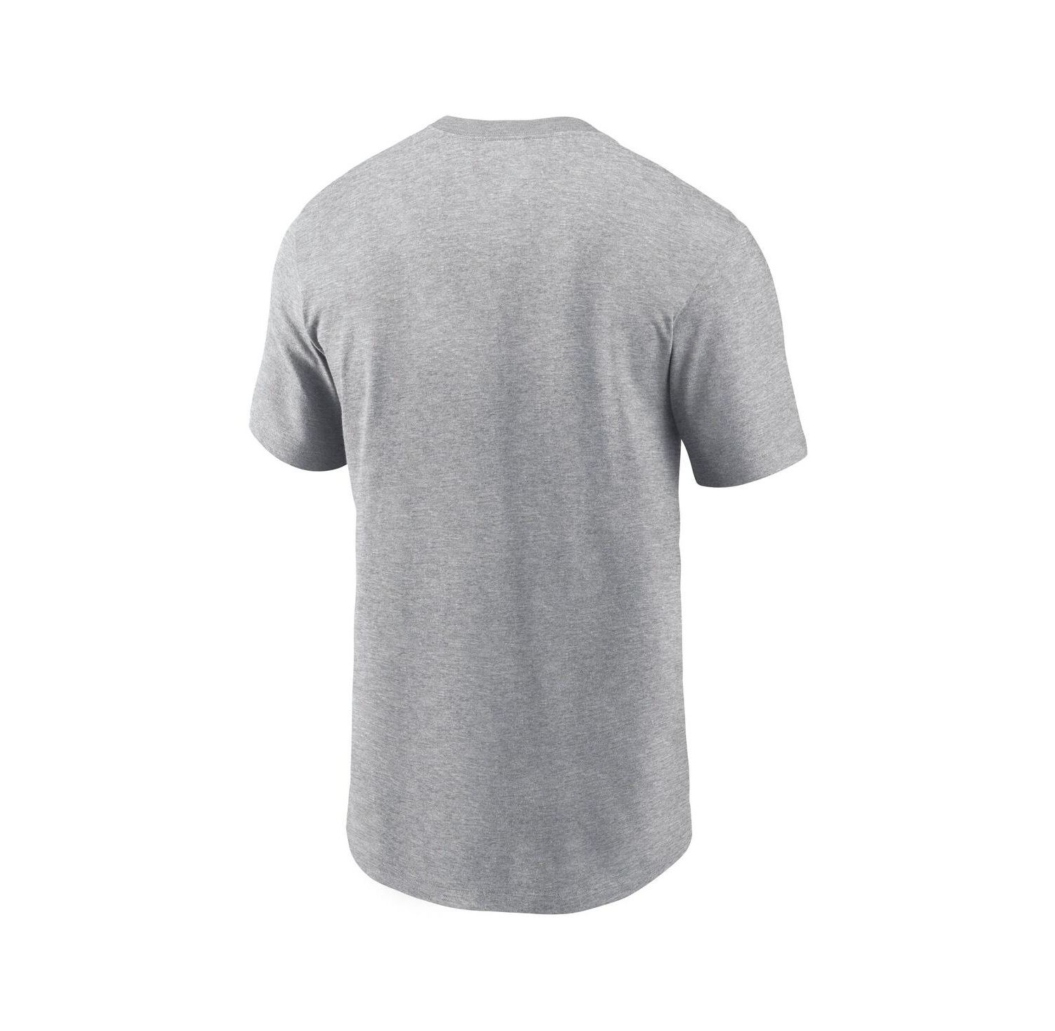 Men's Heather Gray Penn State Nittany Lions Legacy Helmet T-Shirt