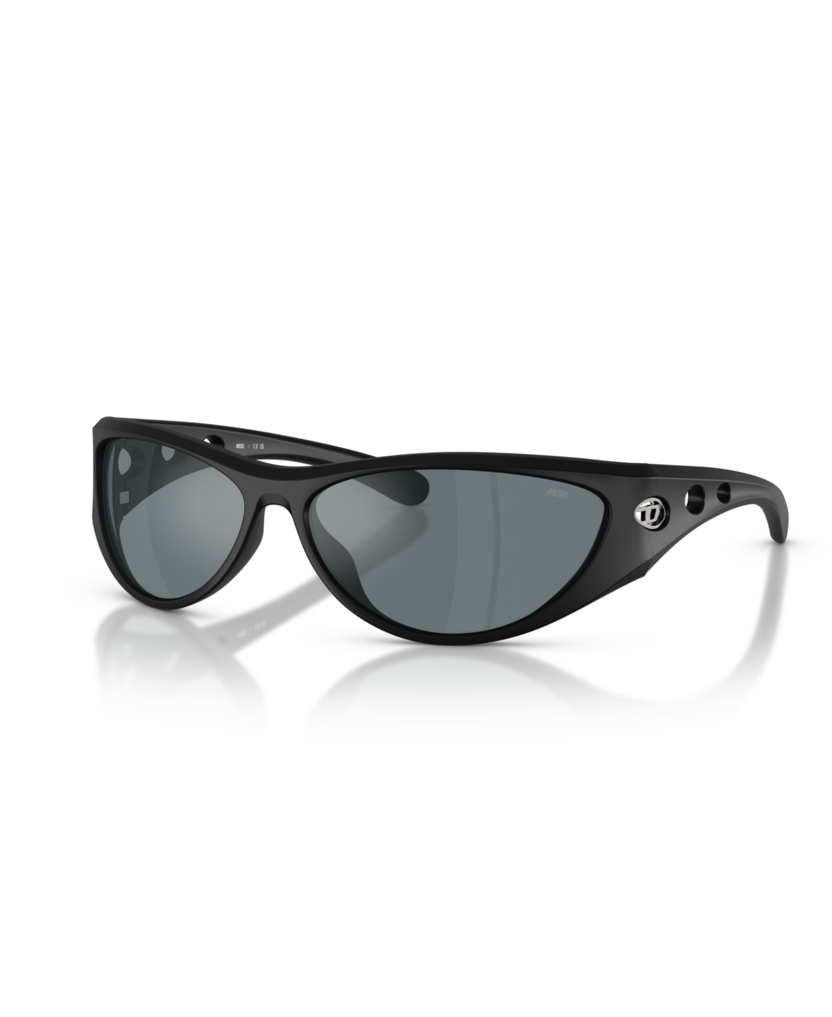 Diesel Unisex Sunglass Dl3004u In Matte Black