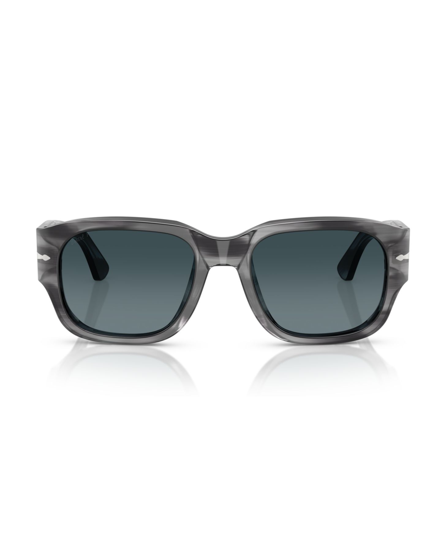 Солнцезащитные очки Persol Unisex Polarized Sunglasses, PO3380S, цвет: Полосатый серый — фото 5