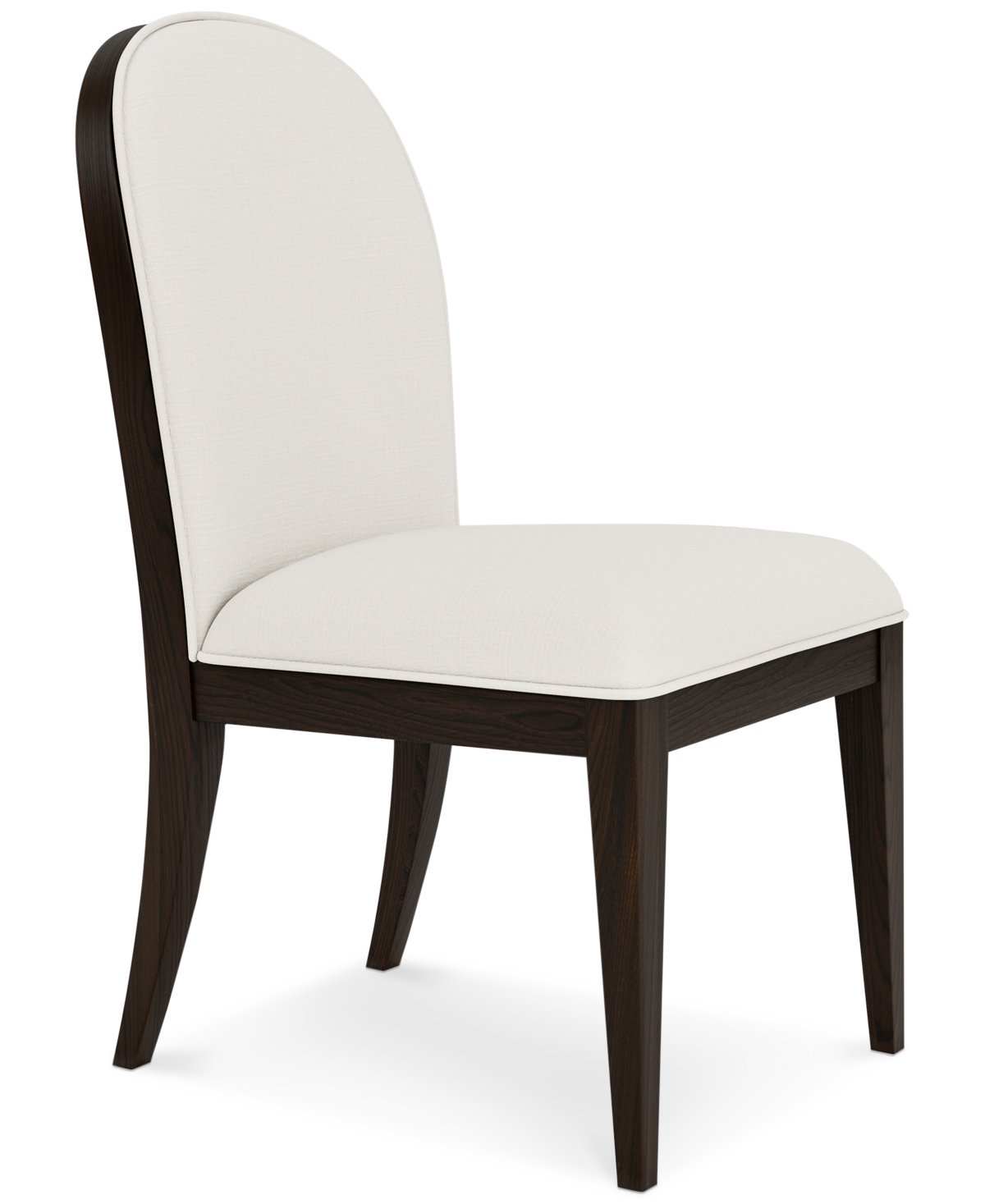 Macy's Mazen 9-pc. Dining Set (table & 8 Curved Side Chairs) In Dark Brown
