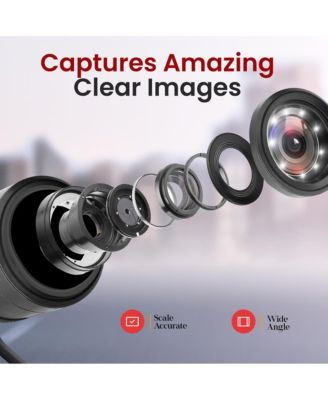 Flush Mount Rear View Backup Camera – Waterproof Night Vision Reverse Cam