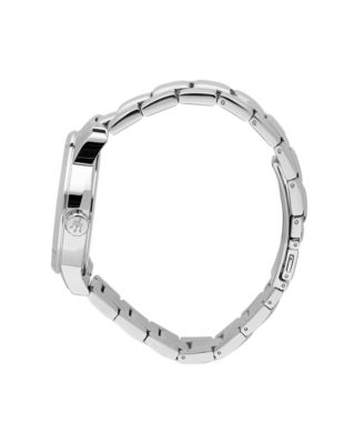 Men's Analog Stainless Steel Metal Band Watch, 44mm