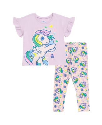 Girls My Pony T-Shirt and Leggings Outfit Set