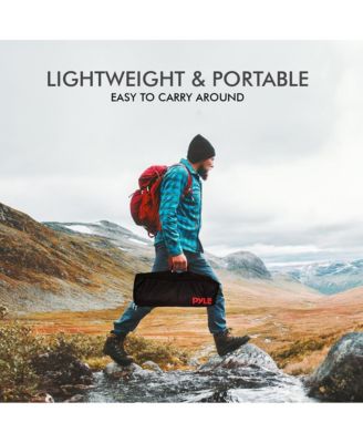 100" Portable Outdoor Projection Screen – Lightweight Frame Stand, HD 16:9 Display