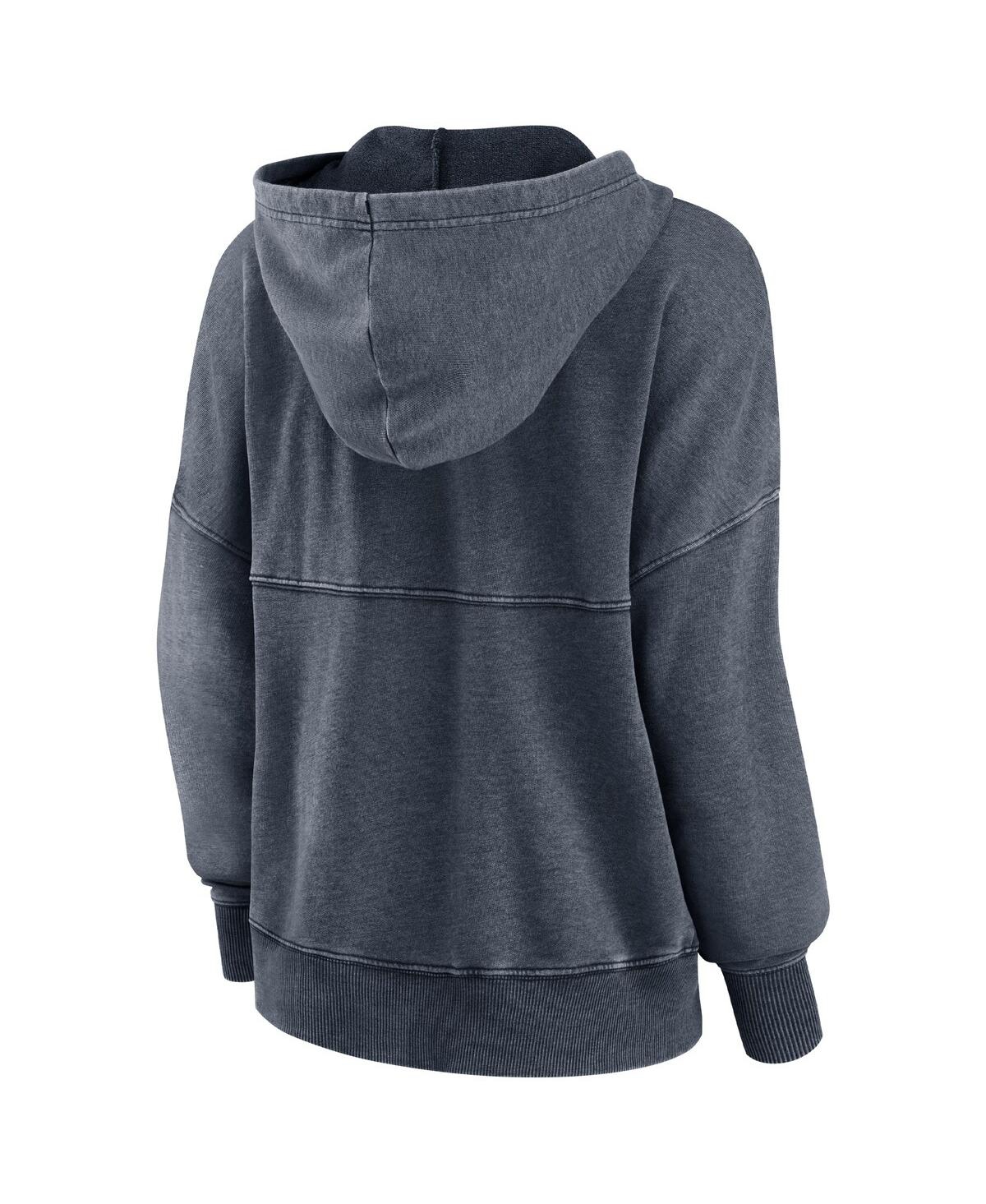 Fanatics Women's Heathered Charcoal Wisconsin Badgers Overall Speed Lace-up Pullover Hoodie In Heather Charcoal