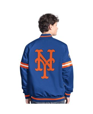 Men's&nbsp;Royal New York Mets Scout Full-Snap Varsity Jacket