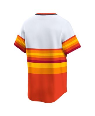 Men's White Houston Astros Throwback Cooperstown Collection Limited Jersey