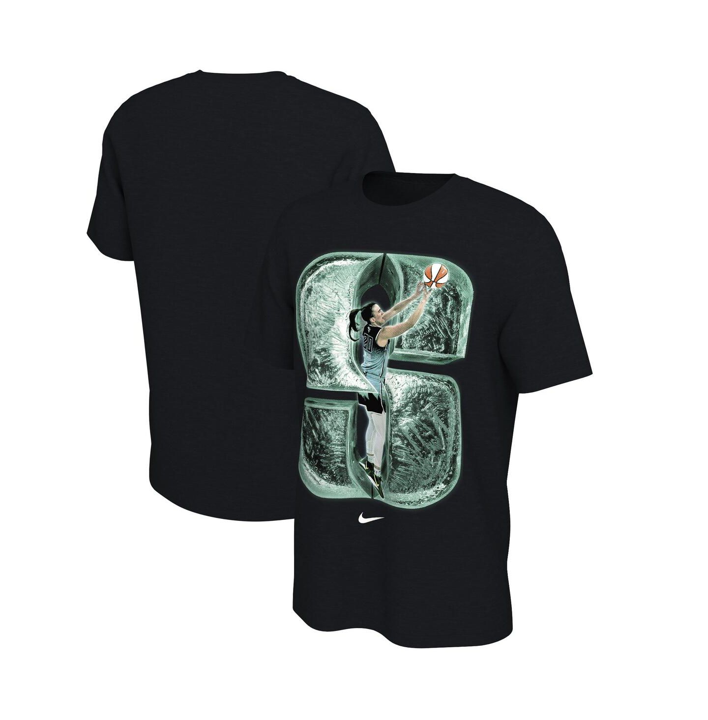 Футболка Nike Sabrina Ionescu Black New York Liberty WNBA Summit Player — фото 1