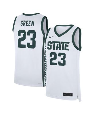 Nike - Men's&nbsp;Draymond Green White Michigan State Spartans Performance Replica Basketball Jersey