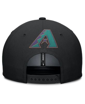 Men's Gray/Black Arizona Diamondbacks Pro Performance Snapback Hat